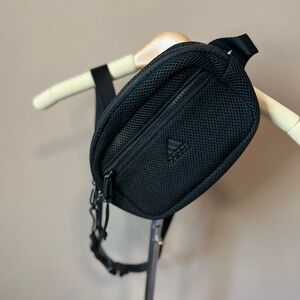 Adidas Black Mesh Crossbody Bag